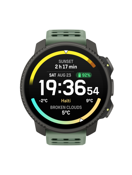 SUUNTO VERTICAL 2 TITANIUM SAGE sportinis laikrodis